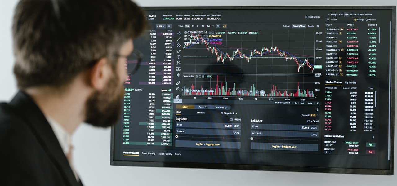 Graphs on the monitor